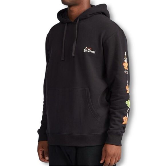 Billabong Dr. Suess Black Hoodie Sweatshirt - Picture 1 of 9